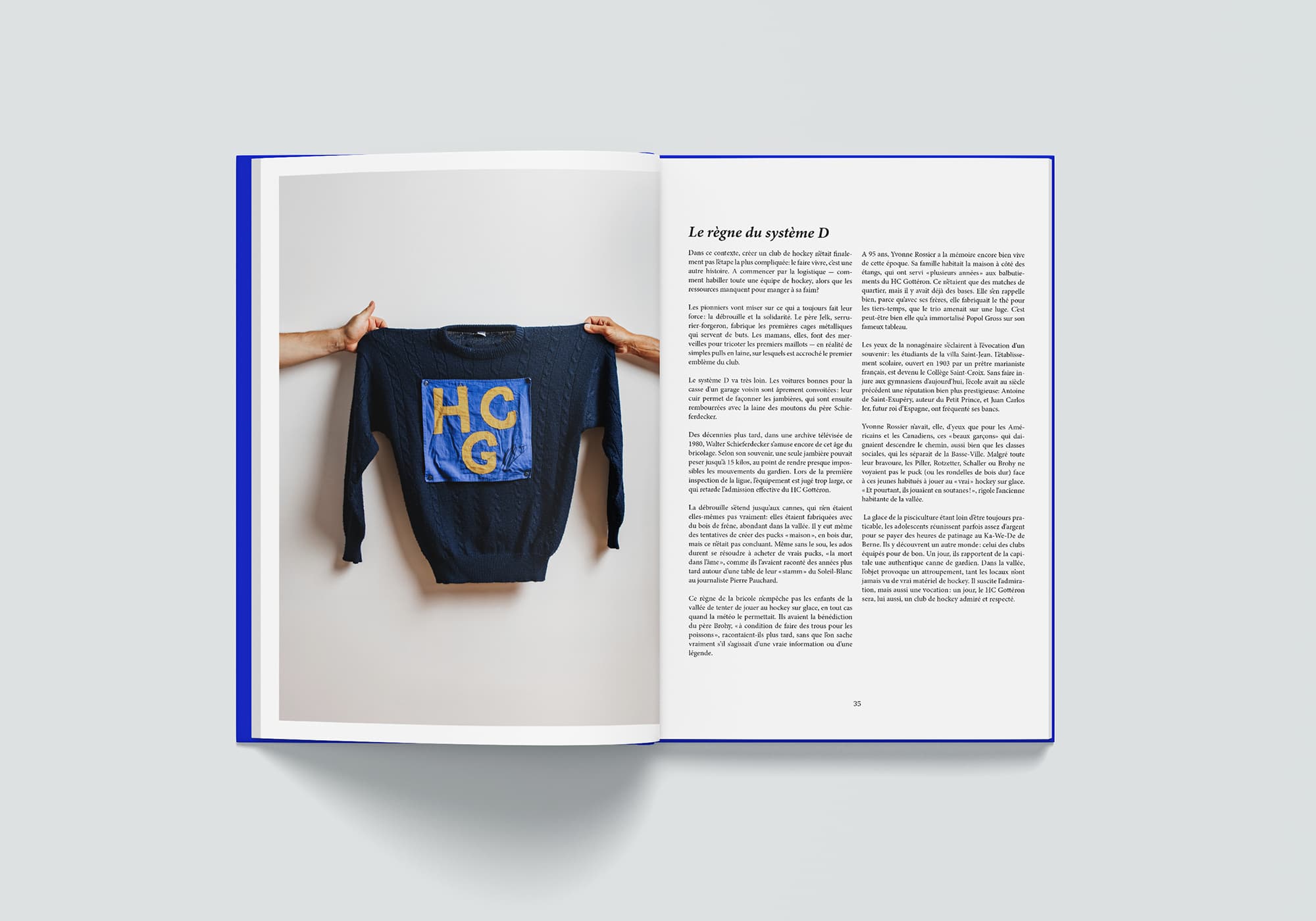 Rendu du livre ENFIN! ouvert, vue 3